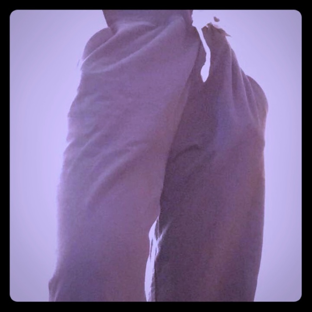Navy blue sweatpants